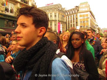 Gay Pride de Bruselas, abril 2013